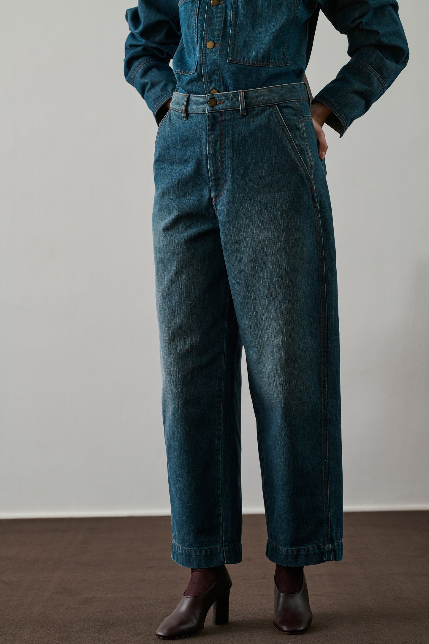 Jean Gabin - Bleu/Vert - Femme